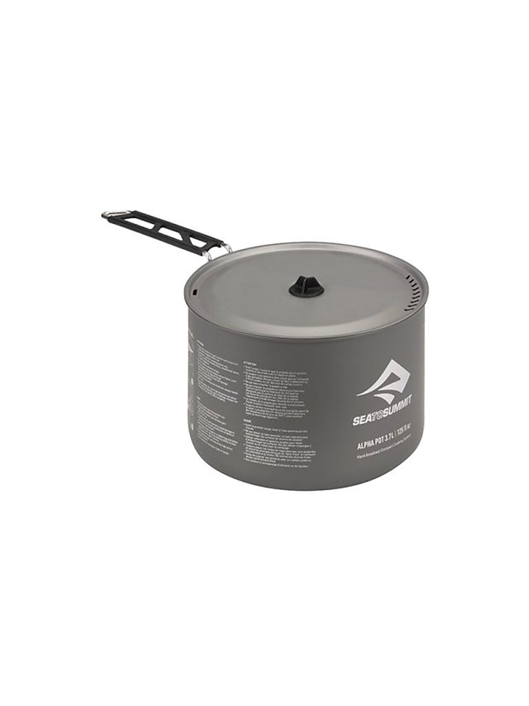SEA TO SUMMIT Camping Kochtopf Alpha Pot 3,7L grau