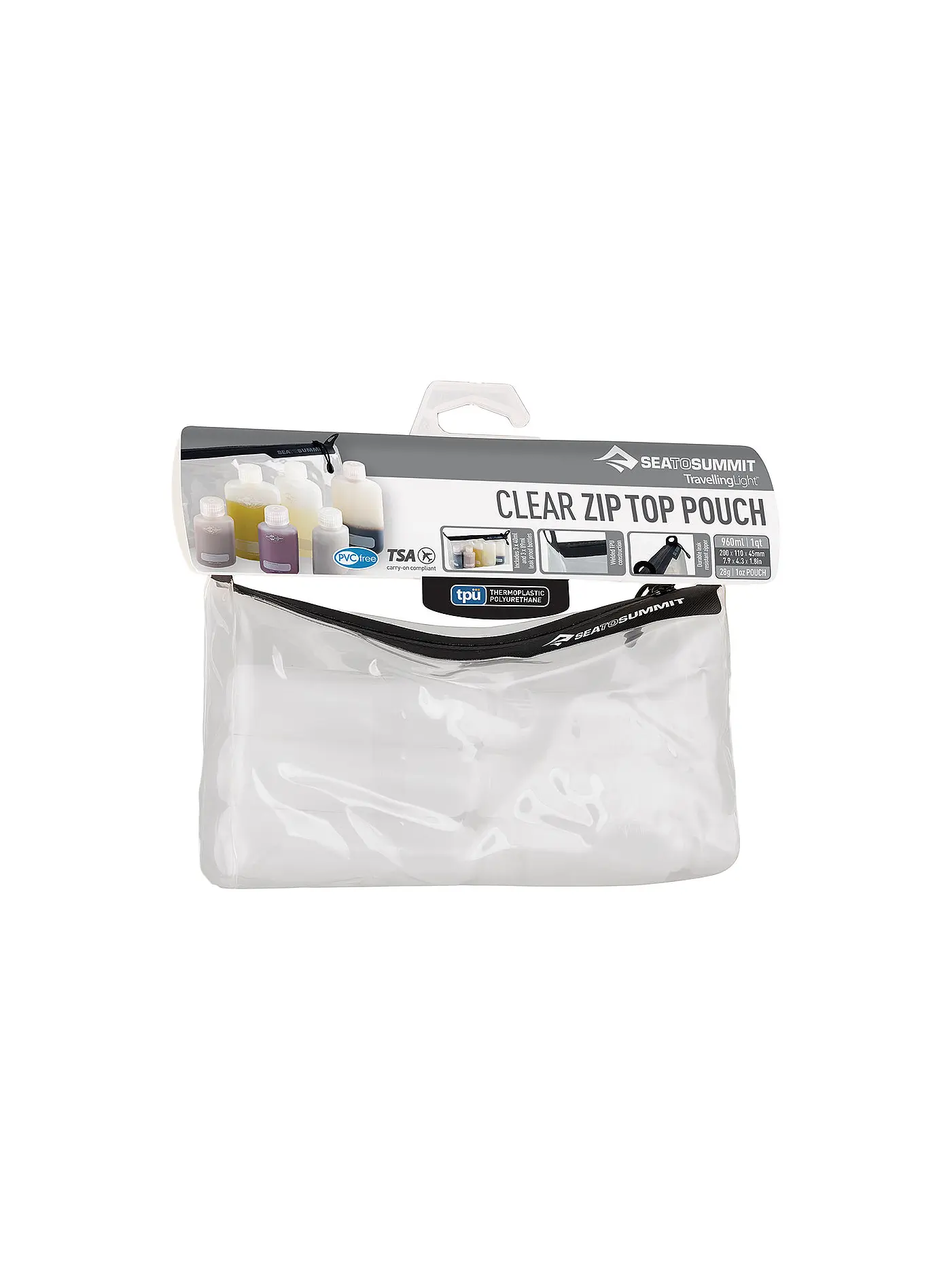 SEA TO SUMMIT | Beutel Clear Ziptop Pouch | transparent