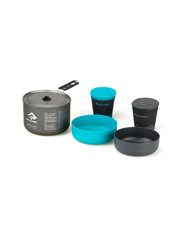 SEA TO SUMMIT | Camping Kochset Alpha Cookset 2.1 | grau