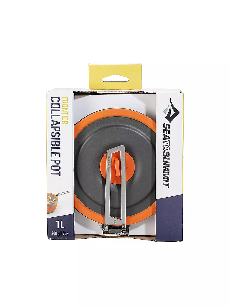SEA TO SUMMIT | Campingtopf Frontier UL Collapsible Pot 1L | orange