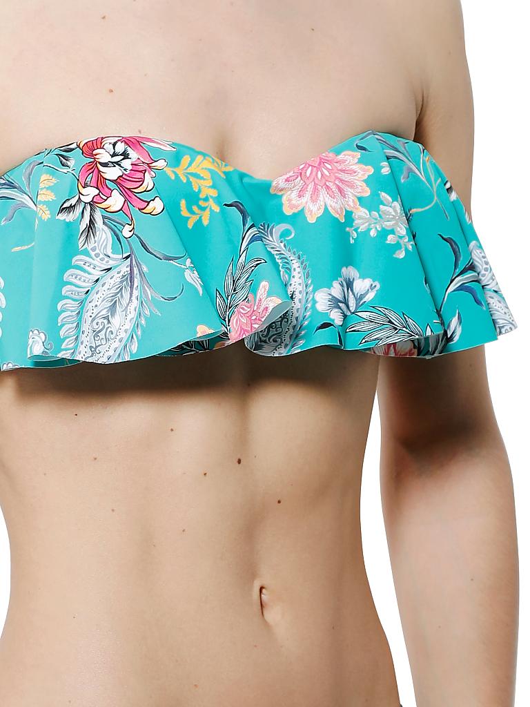 SEAFOLLY | Damen Bikinioberteil Water Garden | grün