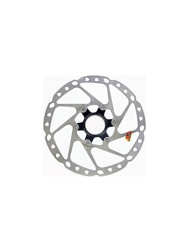 SHIMANO Bremsscheiben MD-DISC DEORE RT64 180mm Center Lock silber