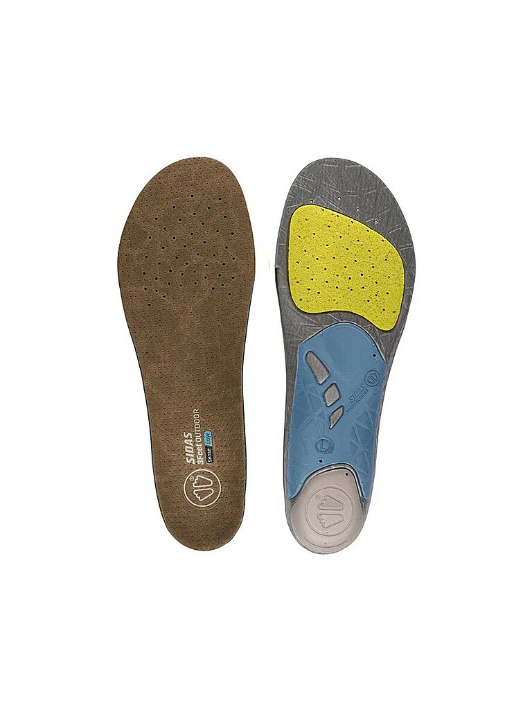 SIDAS Einlegesohlen fürs Wandern - 3Feet Outdoor Low blau | 39-41