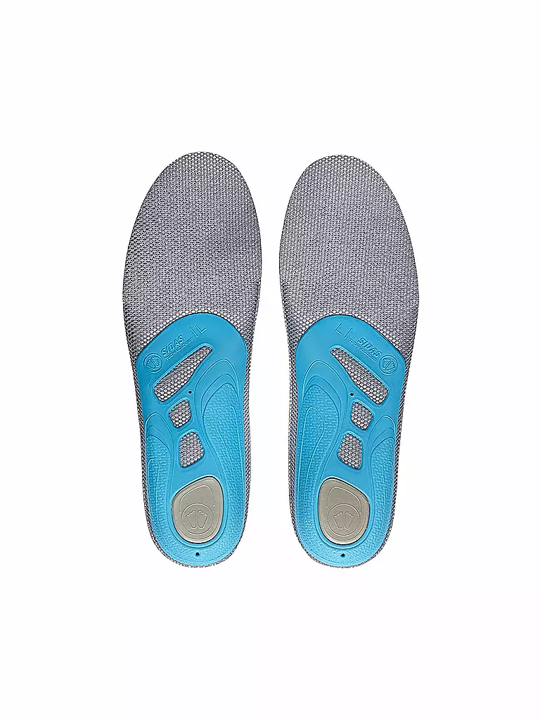 SIDAS | 3FEET® Merino Low Einlagen | grau