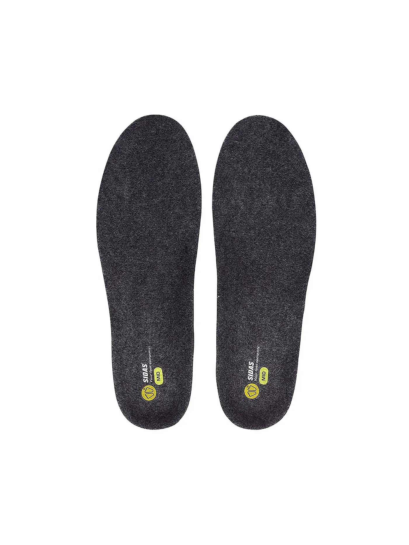 SIDAS | 3FEET® Merino Mid Einlagen | grau