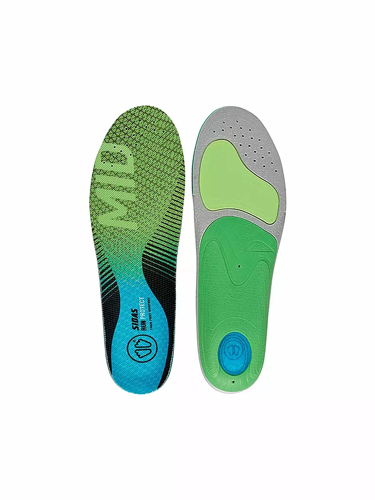 SIDAS | Run 3Feet® Protect Mid Einlagen | grün