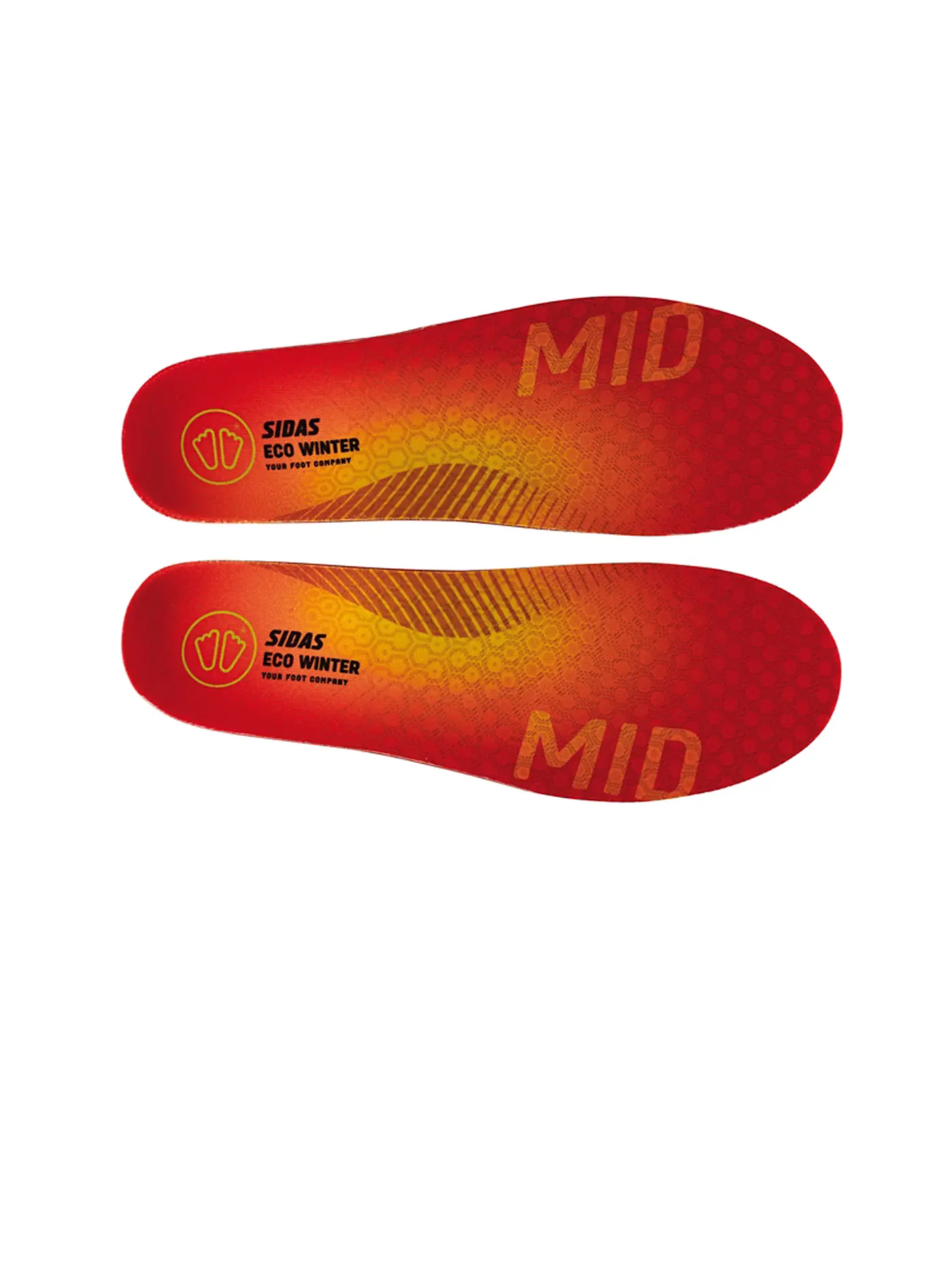 SIDAS | Skischuheinlage 3Feet Eco Winter Mid | rot