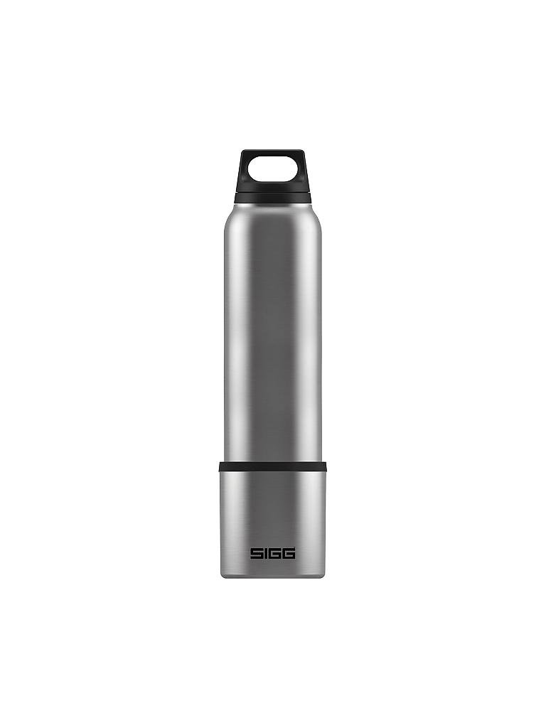 SIGG | Thermoflasche Hot&Cold Brushed 1L | grau