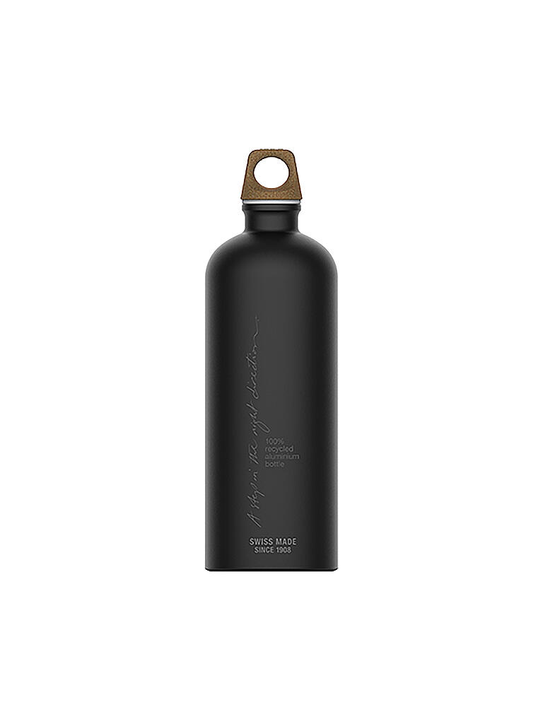 SIGG | Trinkflasche Traveller MyPlanet Direction Plain 1L | schwarz