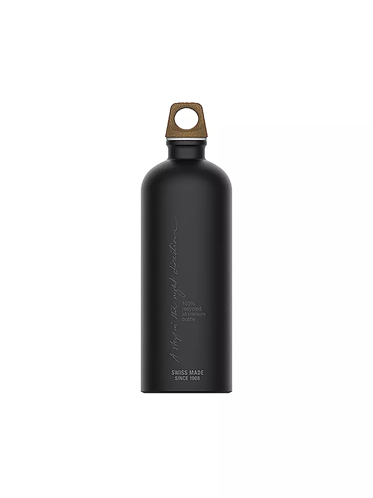 SIGG | Trinkflasche Traveller MyPlanet Direction Plain 1L | schwarz