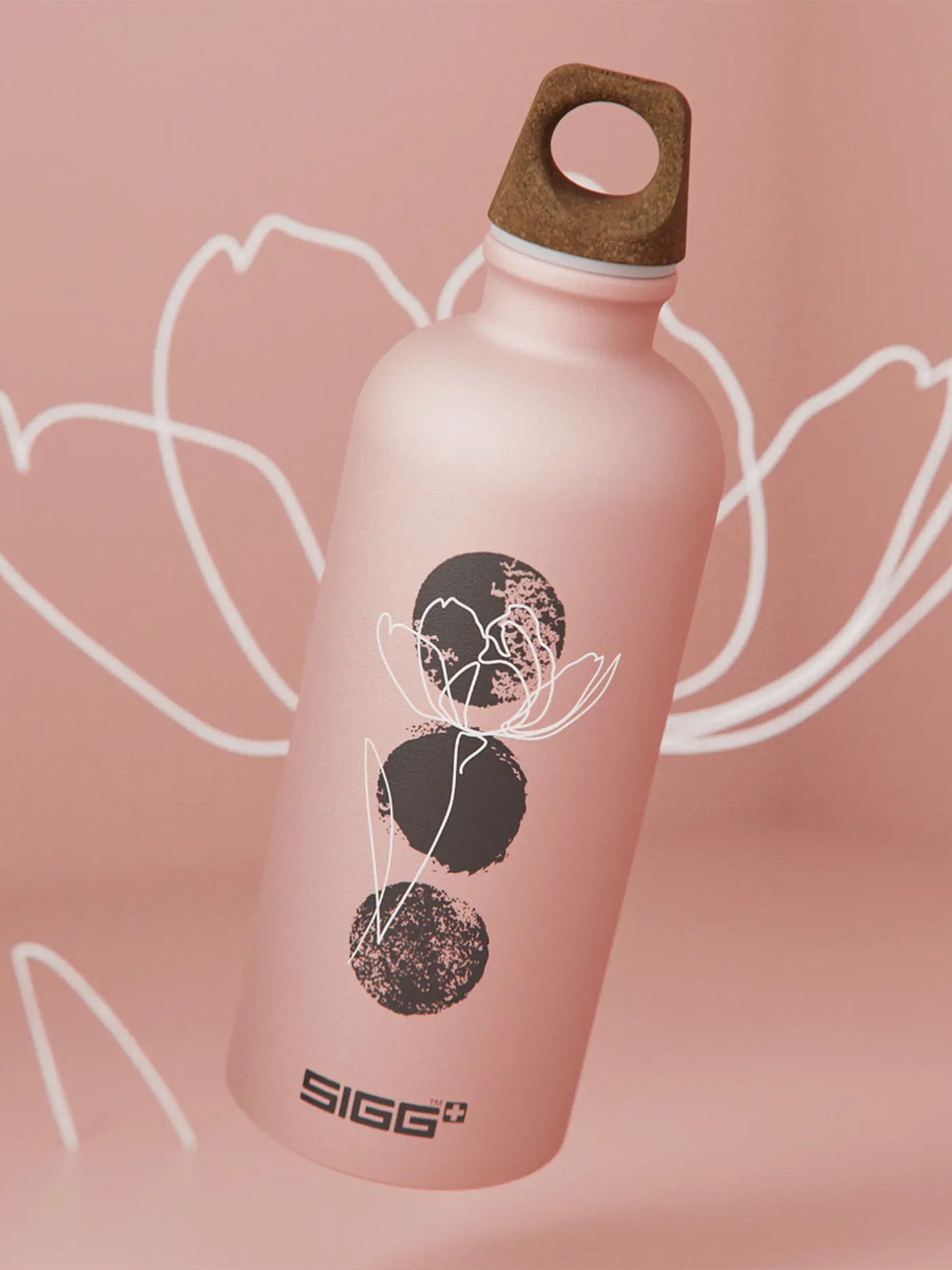 SIGG | Trinkflasche Traveller MyPlanet Journey 0,6L | rosa