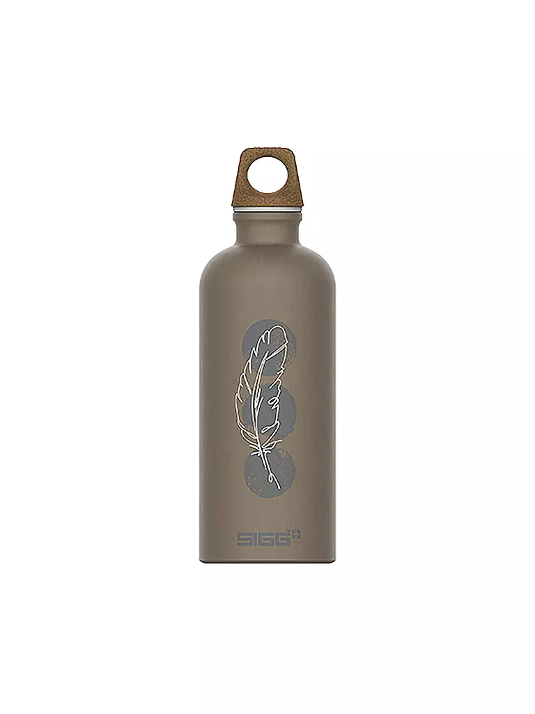 SIGG | Trinkflasche Traveller MyPlanet Lighter 0,6L | braun