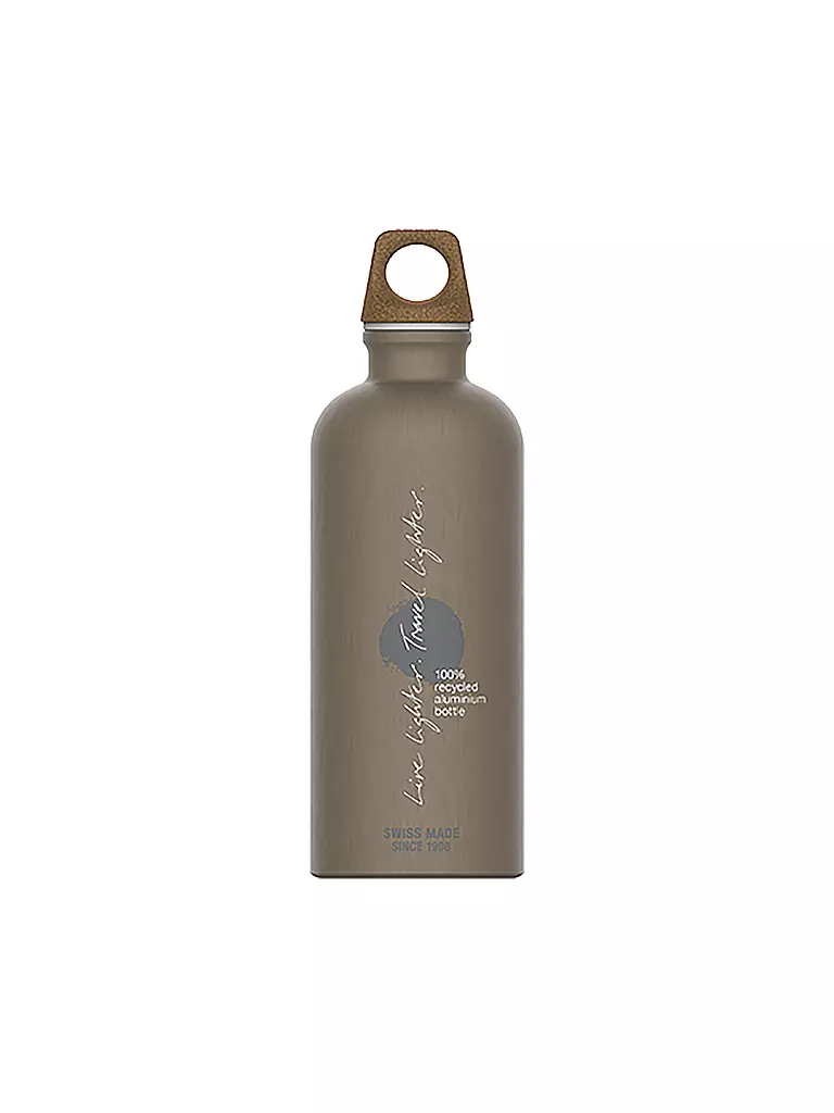 SIGG | Trinkflasche Traveller MyPlanet Lighter 0,6L | braun
