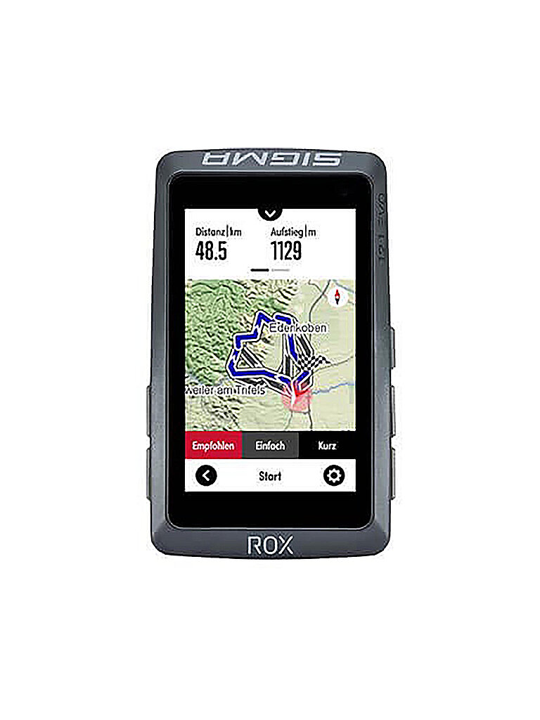 SIGMA Fahrradcomputer Rox 12.1 Evo Basic grau