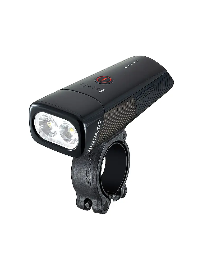SIGMA | Fahrrad Akku Scheinwerfer Buster 1100 | Schwarz