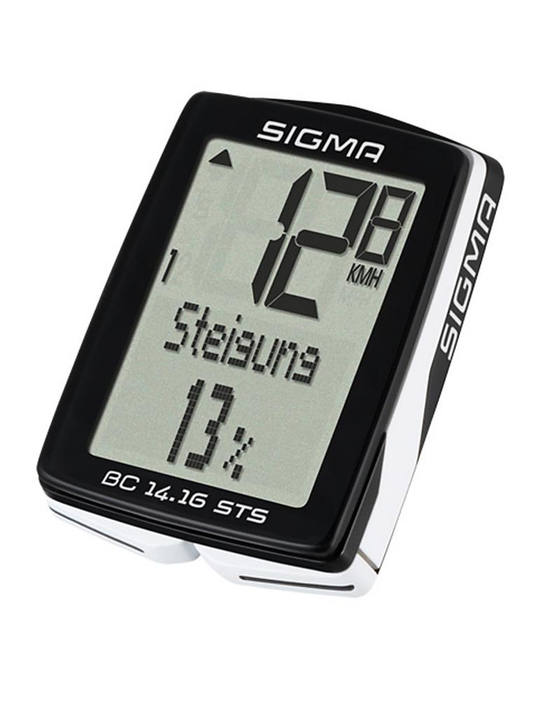 SIGMA | Fahrrad-Computer BC 14.16 STS Wireless | schwarz