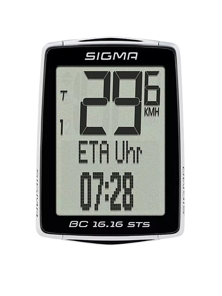 SIGMA | Fahrrad-Computer BC 16.16 STS Wireless | schwarz