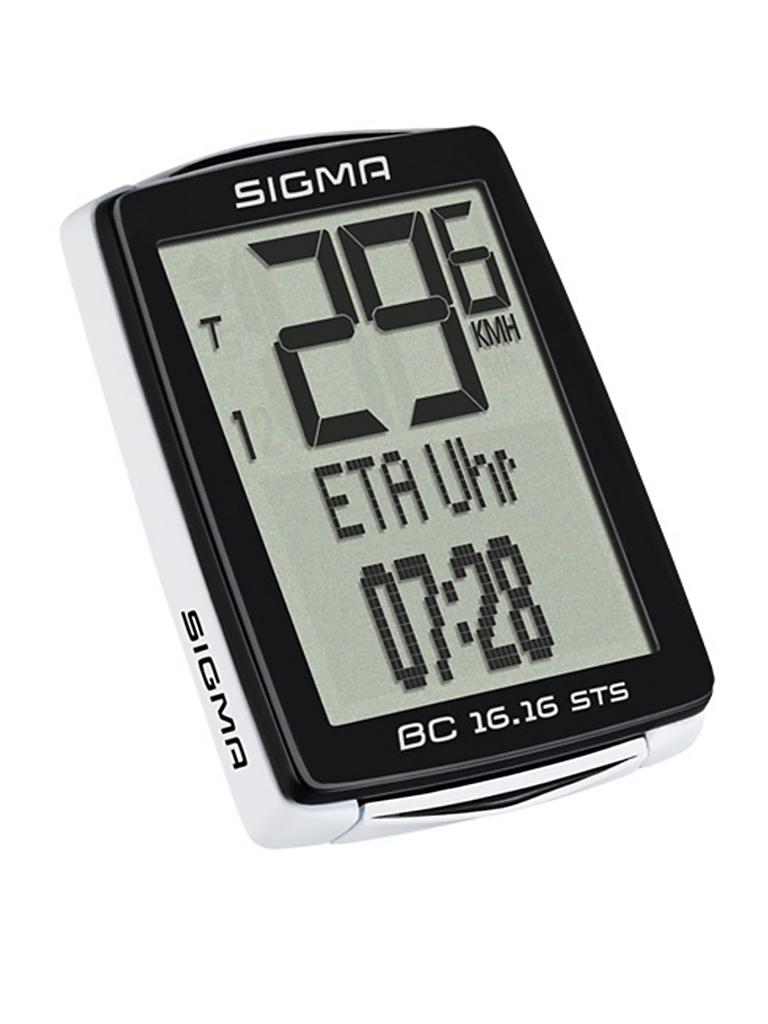 SIGMA | Fahrrad-Computer BC 16.16 STS Wireless | schwarz