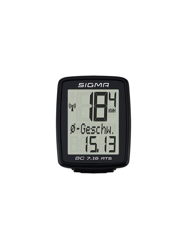 SIGMA | Fahrrad-Computer BC 7.16 ATS Wireless | schwarz