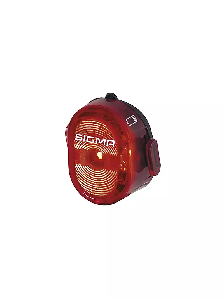 SIGMA | Fahrrad-Rücklicht Nugget II USB StVZo | schwarz