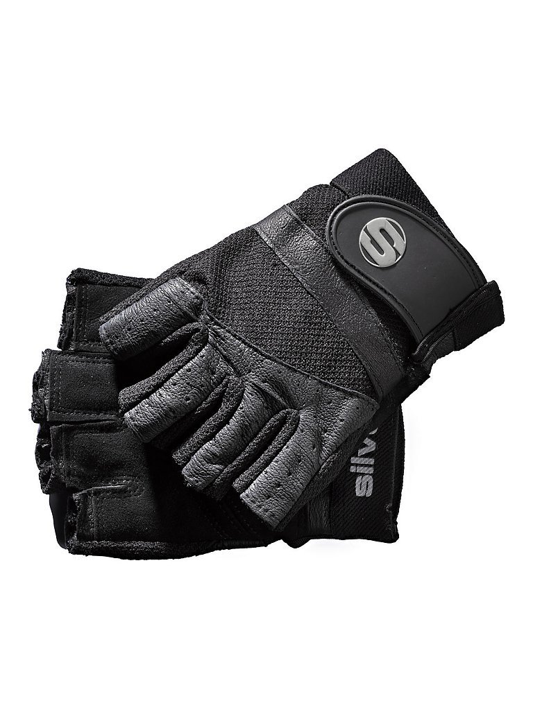 SILVERTON Fitnesshandschuh Pro Plus schwarz | S