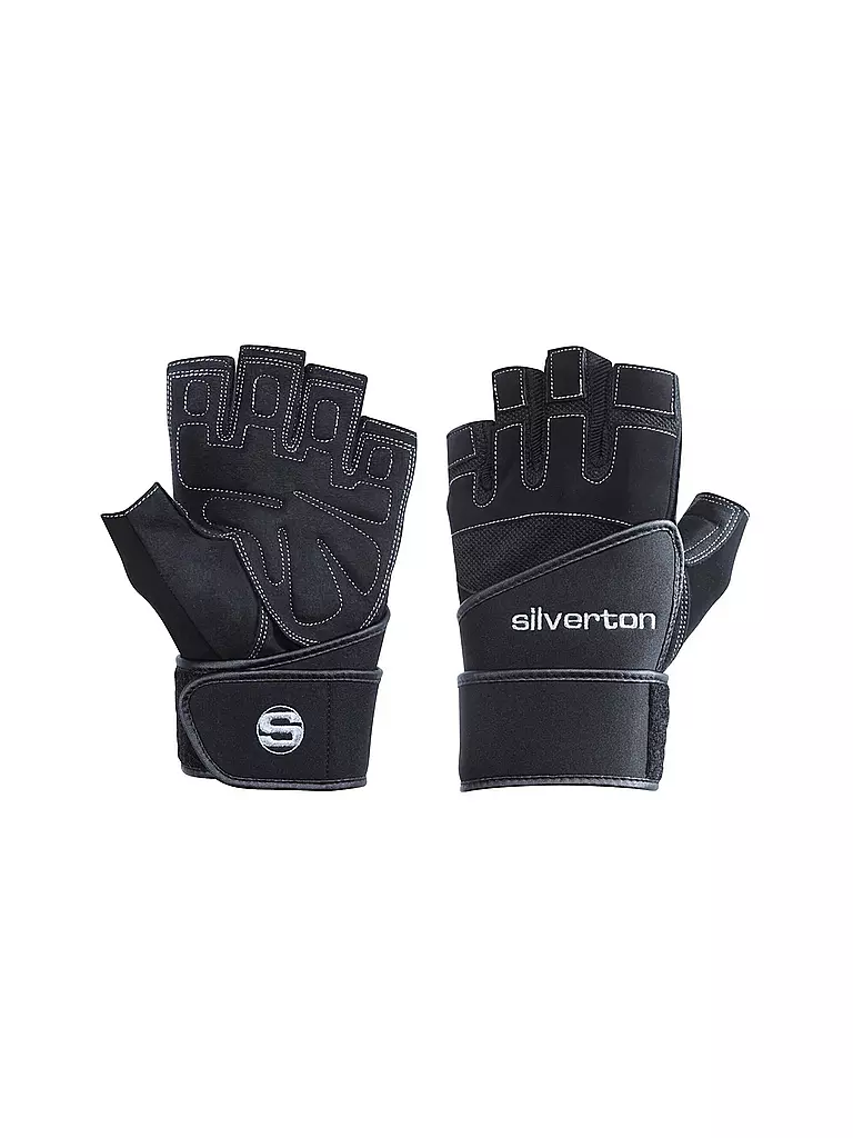 SILVERTON | Fitnesshandschuhe Power Plus | schwarz