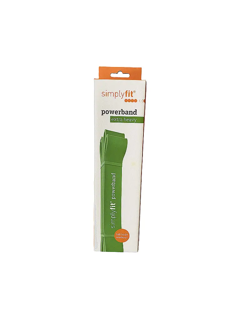 SIMPLY FIT | Trainingsband Power Band Grün Extra Stark | 
