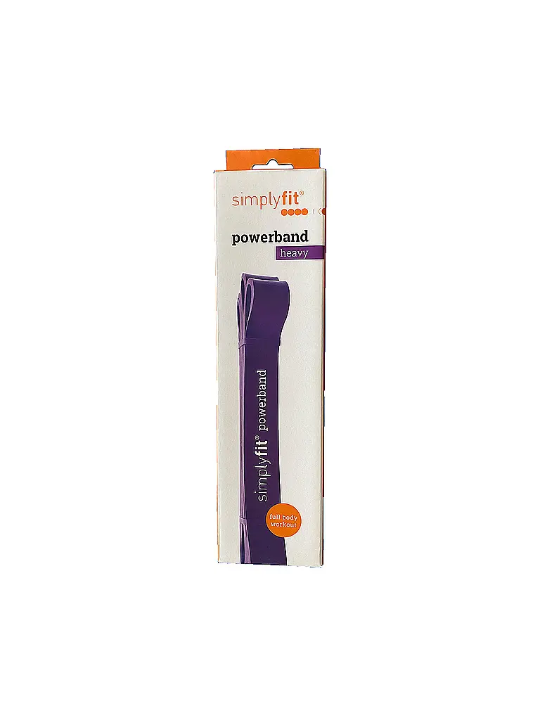 SIMPLY FIT | Trainingsband Power Band Violett Stark | 
