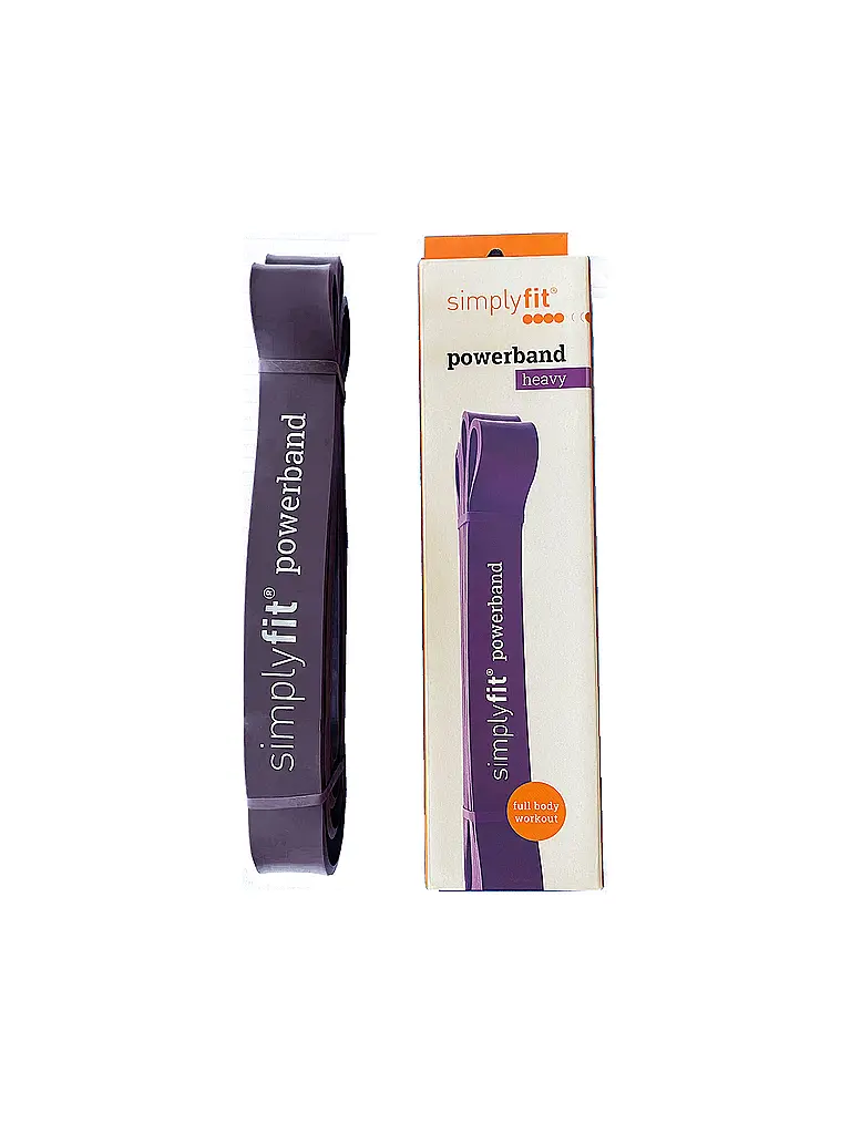 SIMPLY FIT | Trainingsband Power Band Violett Stark | 