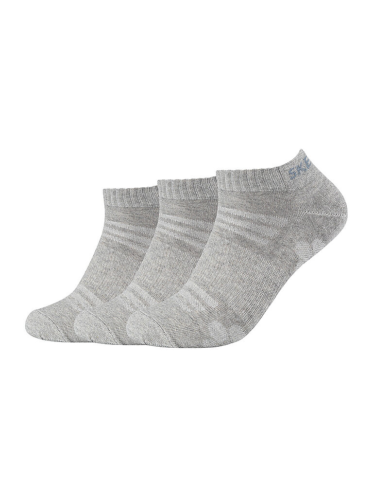 SKECHERS Sneakersocken Mesh Ventilation 3er Pkg. grau | 39-42