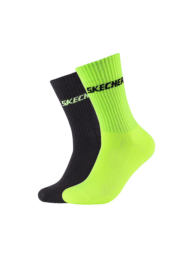 SKECHERS Socken Cushioned 2er Pkg. gelb | 35-38
