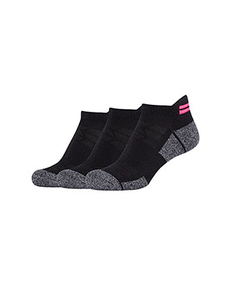 SKECHERS Damen Sneakersocken Performance 3er Pkg. schwarz