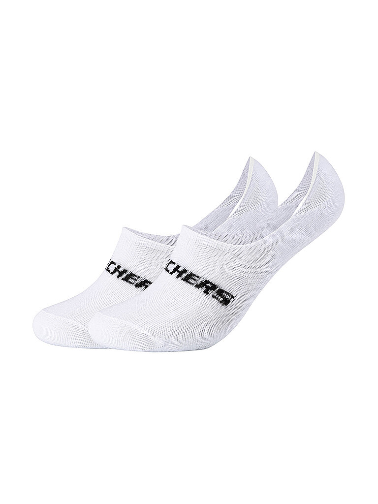 SKECHERS Footies Mesh Ventilation 2er Pkg. weiß | 35-38
