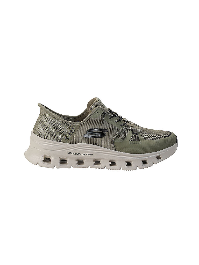 SKECHERS Herren Freizeitschuhe Slip-In Glide Step Pro olive | 40