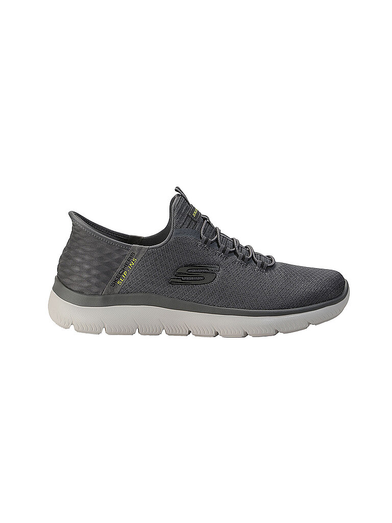 SKECHERS Herren Sneakers Slip In Summits High grau | 42
