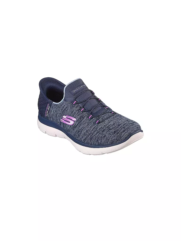 SKECHERS | Damen Fitnessschuhe Slip-ins: Summits  | blau