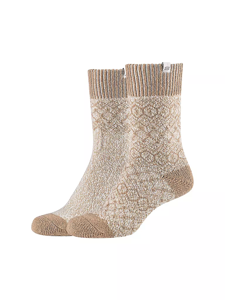 SKECHERS | Damen Socken Casual 2er Pkg. | beige