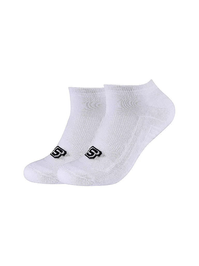 SKECHERS | Sneaker Socken Basic Cushioned 3er Pkg. | weiss