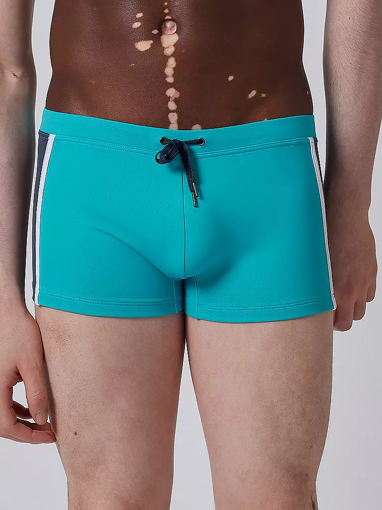 SKINY | Herren Beinbadehose Summer Island | blau