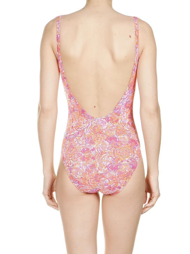 SOLAR | Damen Badeanzug Tan Thru | orange