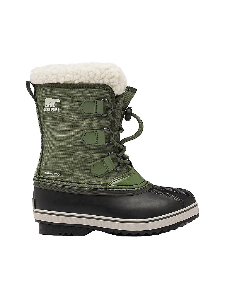 SOREL Kinder Schneestiefel Yoot Pac Nylon dunkelgrün | 34