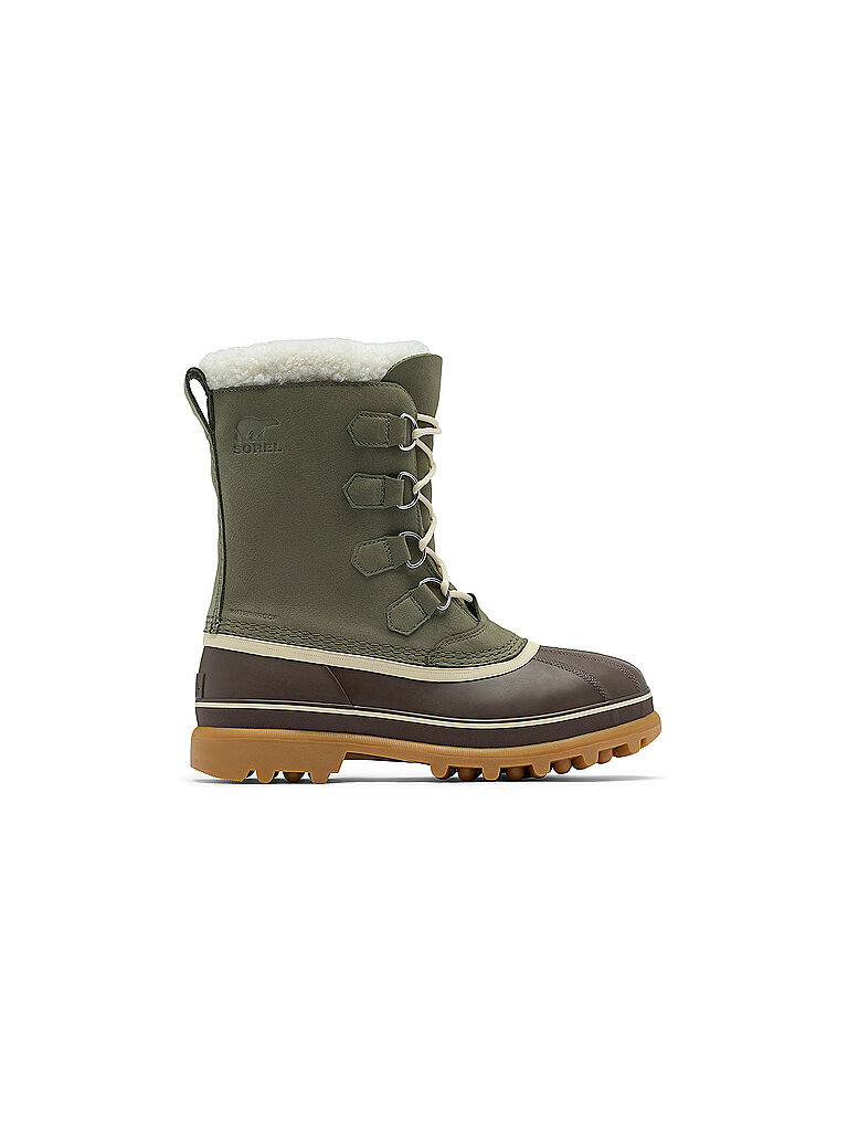 Sorel Herren Schneestiefel Caribou Waterproof dunkelgrün