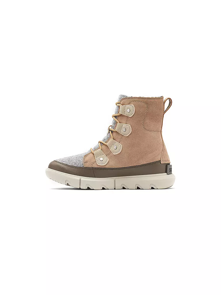 SOREL | Damen Schneestiefel Explorer II Joan Felt WP | beige