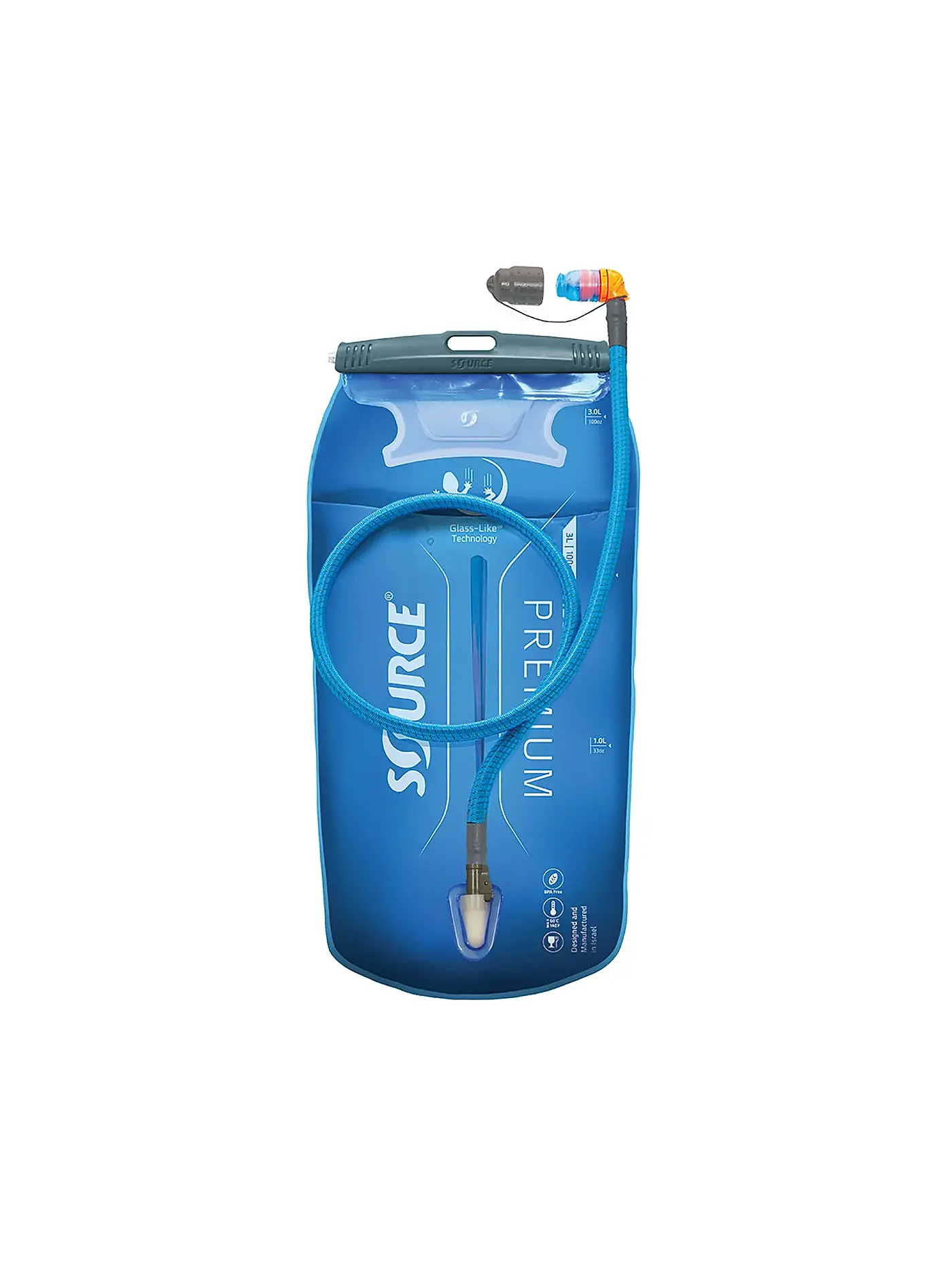 SOURCE | Trinkblase Widepac™ Premium Kit 3L | blau
