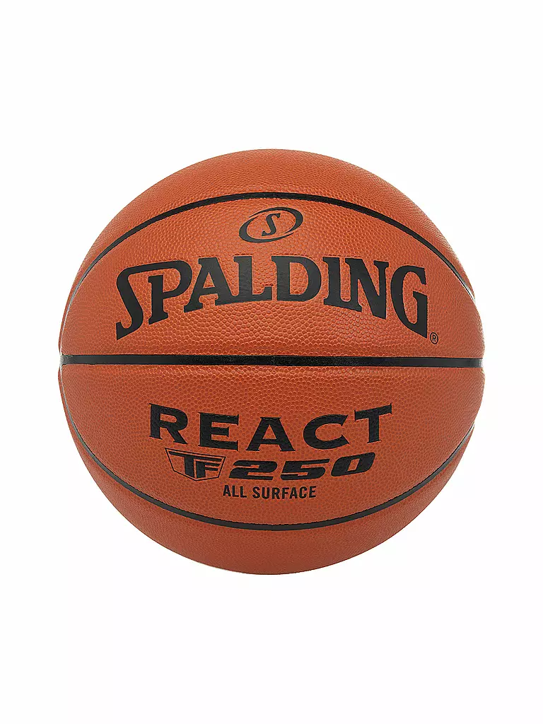 SPALDING | Basketball React TF-250 Indoor-Outdoor | orange