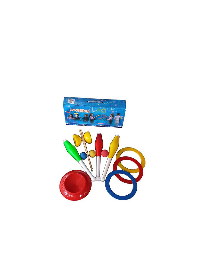 SPARTAN Jonglier-Set bunt