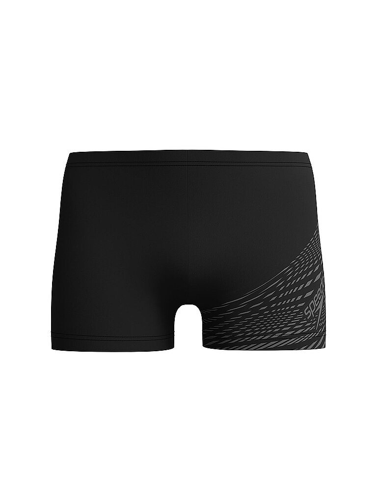 SPEEDO Herren Beinbadehose Medley Logo Aquashort schwarz | M — Bild 2