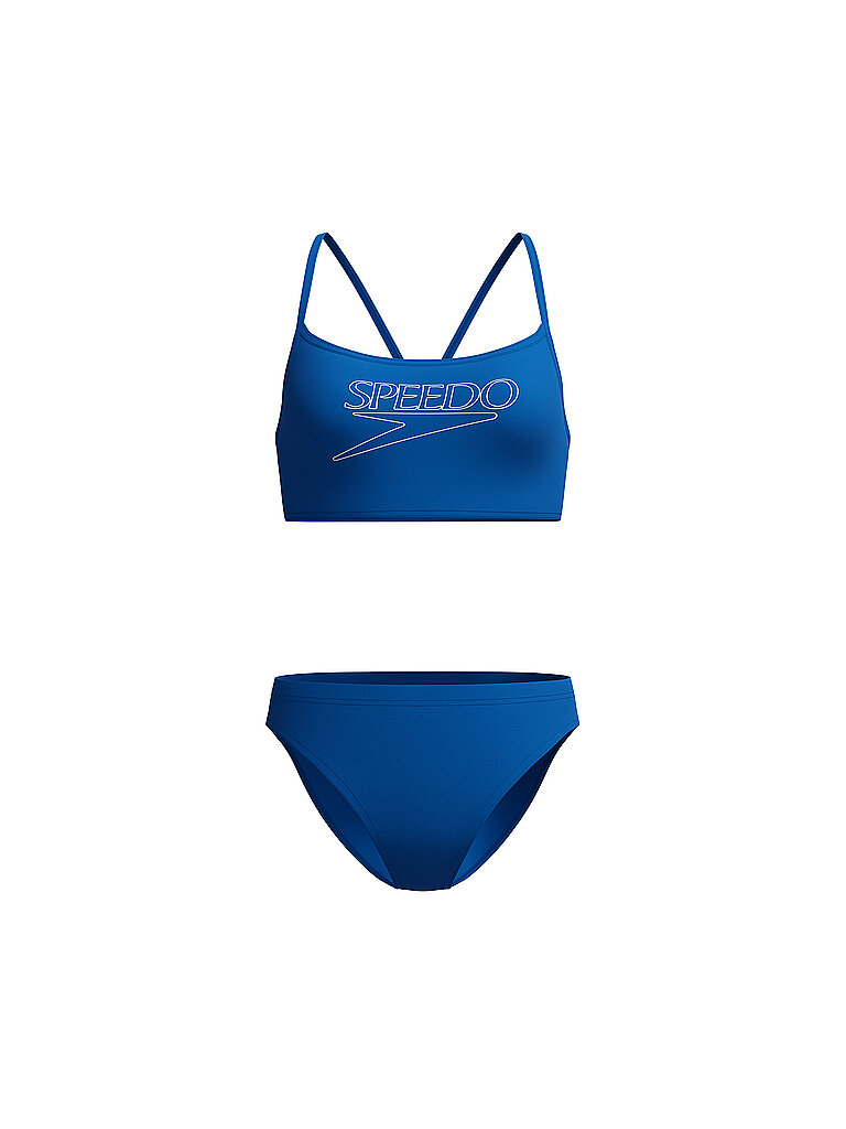 SPEEDO Damen Bikini Endurance Logo blau | 36