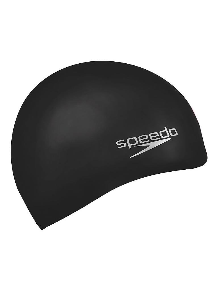 SPEEDO | Badehaube Moulded Silicone Cap | schwarz