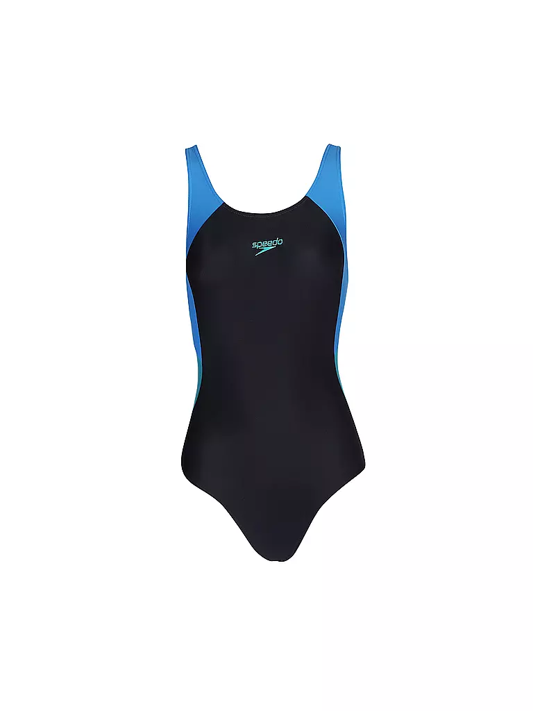 SPEEDO | Damen Badeanzug Colorblock | dunkelblau